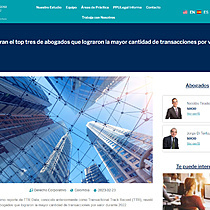 Socios de PPU integran el top tres de abogados que lograron la mayor cantidad de transacciones por valor durante el 2022